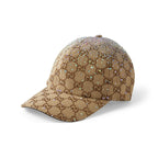 Gucci Women's Unisex Fashion Casual Classic GG Monogram Fabric Diamond-Studded Baseball Cap Duckbill Hat  Accessories  #78723
