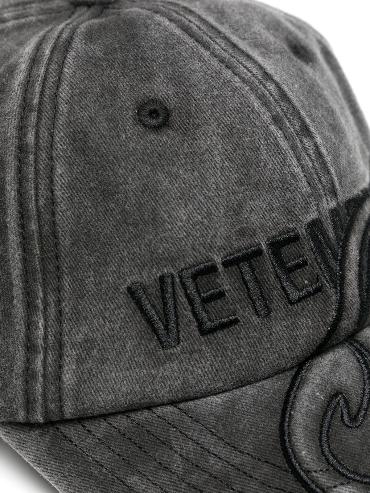 Vetements Men's Women's Spring And Autumn Flame Logo Pattern Cotton Baseball Cap Casual Gray Duck Tongue Hat Ngvp #9323