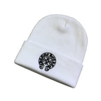 Chrome Hearts Men's and Women's Cross Stitch Letter Print Solid Color Knitted Cotton Hat Cap (Please contact customer service to select colors when purchasing) #77864