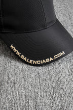 Balenciaga Men's Women's Cap Top Logo Embroidery Mesh Solid Color Duck Tongue Cap Casual Hat Average Size Adjustable  Accessories #81337