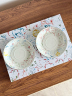 Maison Cabinet de Curiosités Porcelain Coffee Cup & Saucer Set