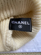 Chanel  Men's And Women's Fall/winter Fashion Casual Solid Color Knit Logo Thick Beanie Hat  Accessories #79339