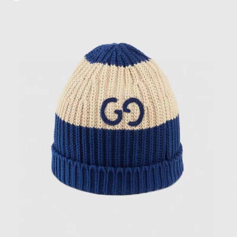 Gucci Multicolor Wool Cotton Hat #6695
