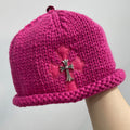 Chrome Hearts Silver Jewelry Cowhide Cross Thick Needle Cold Hat #334408