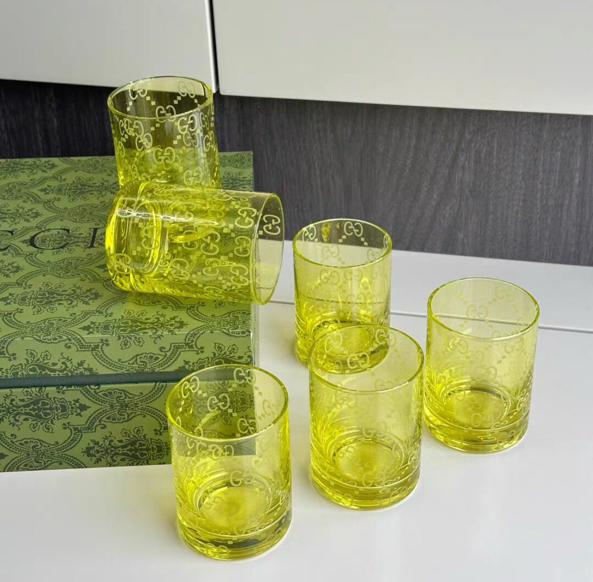 Crystal Tumbler Glass Set 6 Pieces