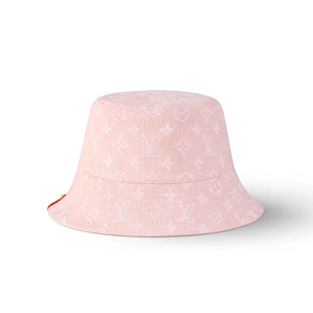 Nautical Louis Vuitton Men's and Women's Solid Colour Letter Printed Denim Fisherman's Hat Baseball Cap #76888