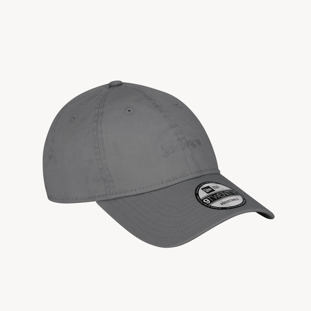 SAINT LAURENT Men's and Women's Solid Color Embroidered Logo Pattern Cotton Duck Tongue Cap Hat #73488