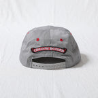 Chrome Hearts Men's Women's Grey Cross Embroidered Baseball Cap Duck Tongue Cap Fashion High Street Trend Hip Hop Cap Hat #81225