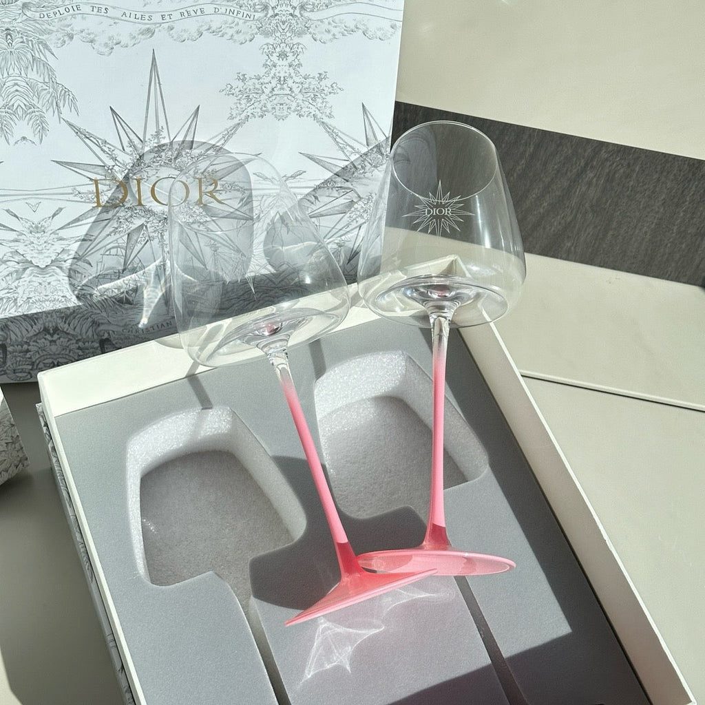 Star Gradient Wine Glass Set 2-Piece