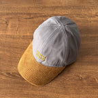 MiuMiu Men's And Women's Logo Embroidered Cotton Duckbill Cap Corduroy Two-Tone Baseball Cap Hat  Accessories #81472