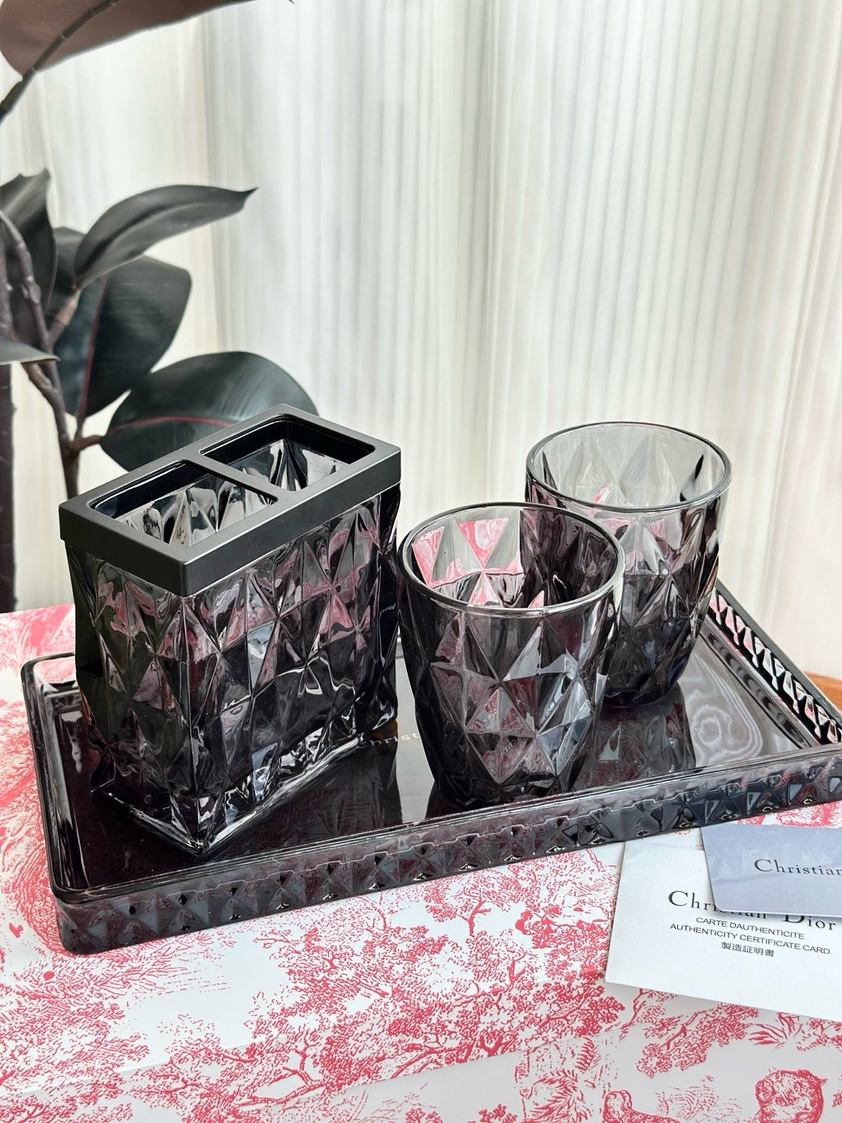 Toile de Jouy Bathroom Collection Gift Set