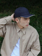 Loro Piana Men's Solid Color Letter Logo Embroidery Cotton Couple Style Duck Cap Hats #71494