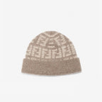 Fendi Knitted Cashmere Scarf Hat #96644