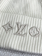 Louis Vuitton Knitted Embroidered Logo Hat Cap #96618