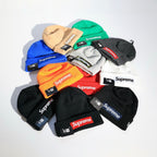 Supreme X New era box Logo Beanie Classic Embroidered Cold Hat #375609