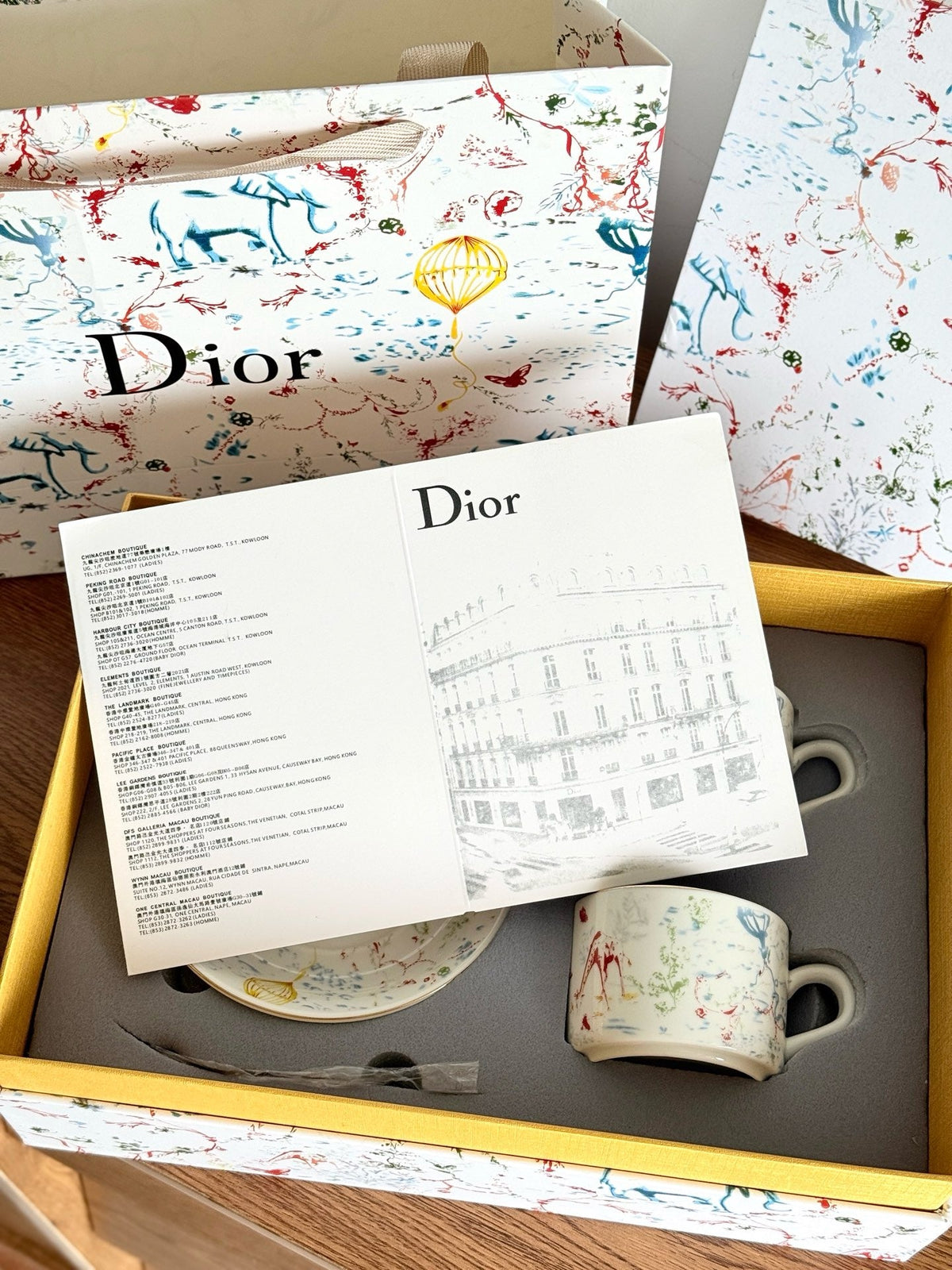 Maison Cabinet de Curiosités Porcelain Coffee Cup & Saucer Set