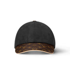 Louis Vuitton LV GET READY Men's and Women's Logo Printed Nylon and Leather Baseball Cap Hat #75854