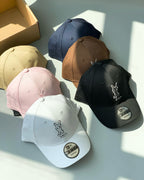 SAINT LAURENT Men's and Women's Solid Color Embroidered Logo Pattern Cotton Duck Tongue Cap Hat #98381