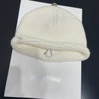 Chrome Hearts Leopard Leather Cross Silver Jewelry Cold Hat #334406