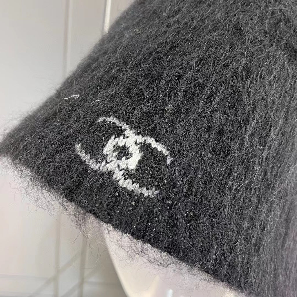 Chanel Women's Mohair Fisherman Hat #56297