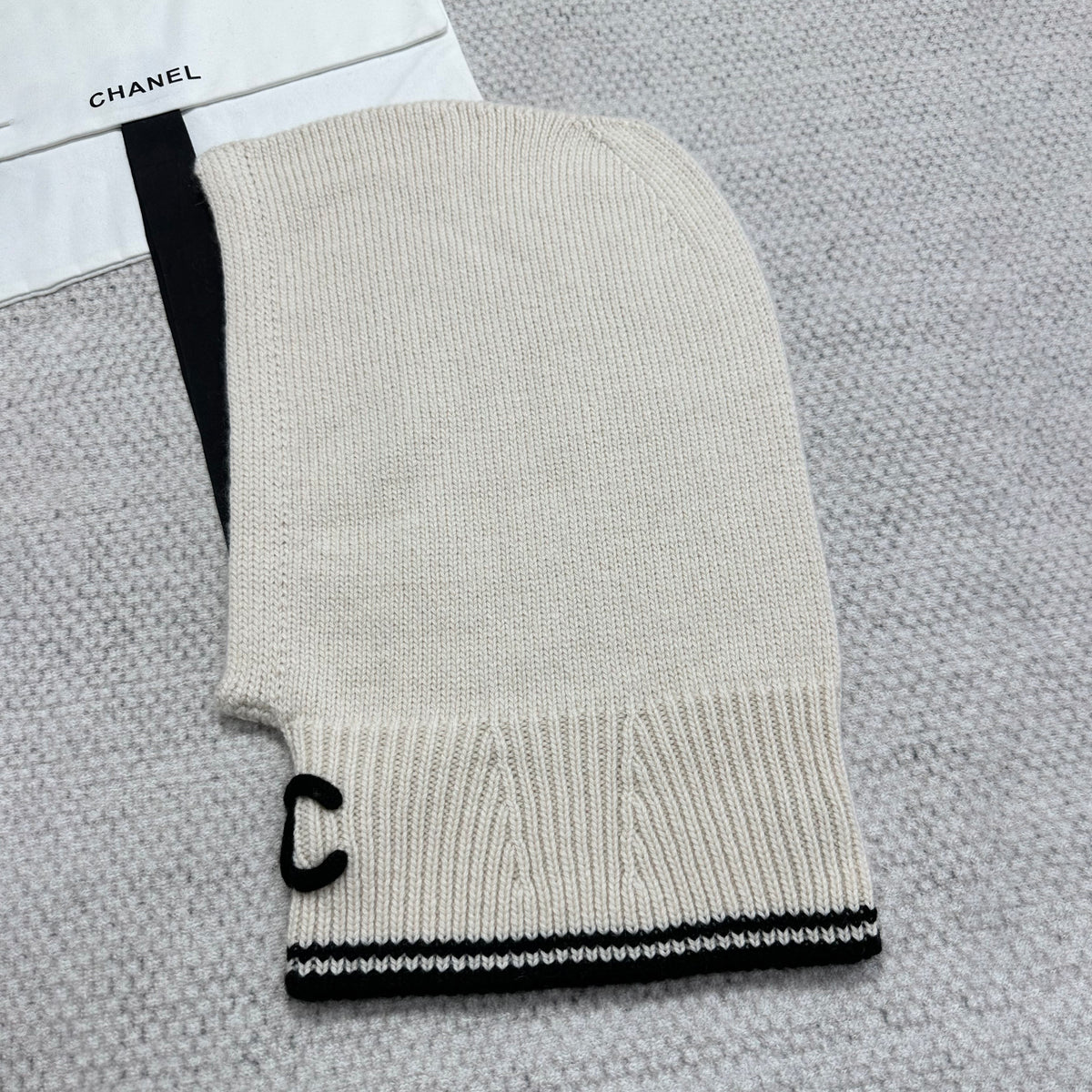 Chanel Men's and Women's Fall/Winter Fashion Solid-Color Brand Knitted Cashmere Hat Accessories #78631