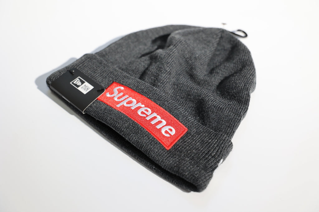 Supreme X New era box Logo Beanie Classic Embroidered Cold Hat #375609