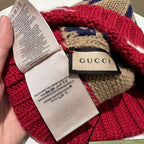 Gucci Multicolor Wool Cotton Hat #6695