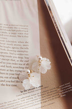 Earth Angel Petal Earrings Gold
