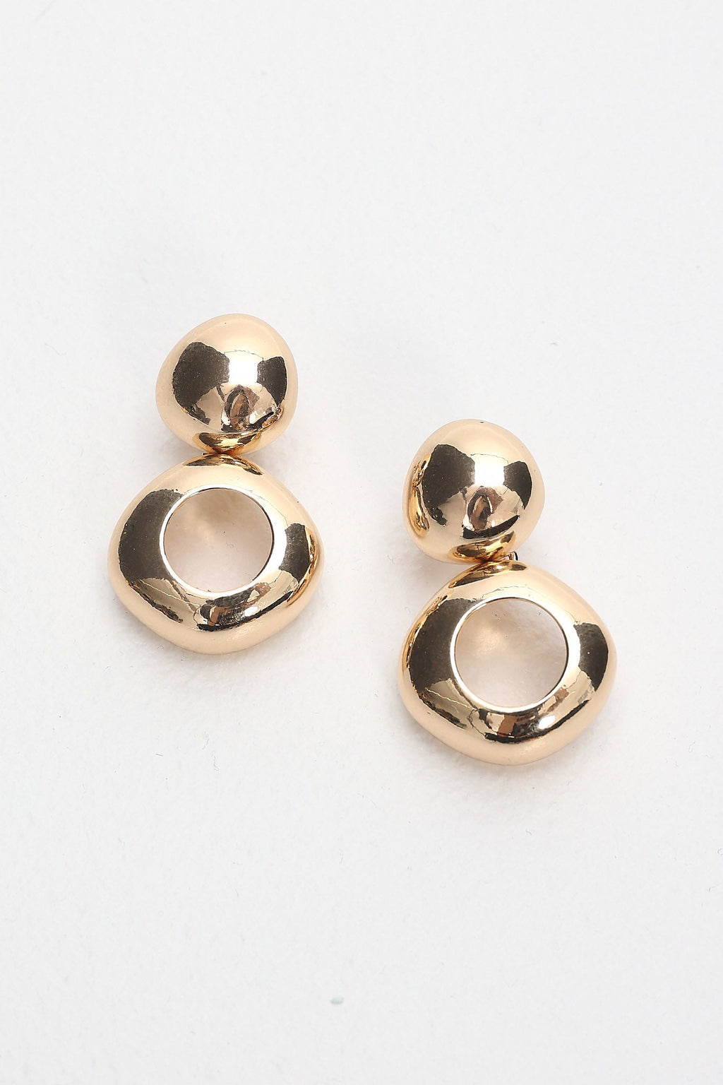 Hilary Drop Earrings Gold