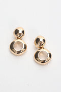 Hilary Drop Earrings Gold