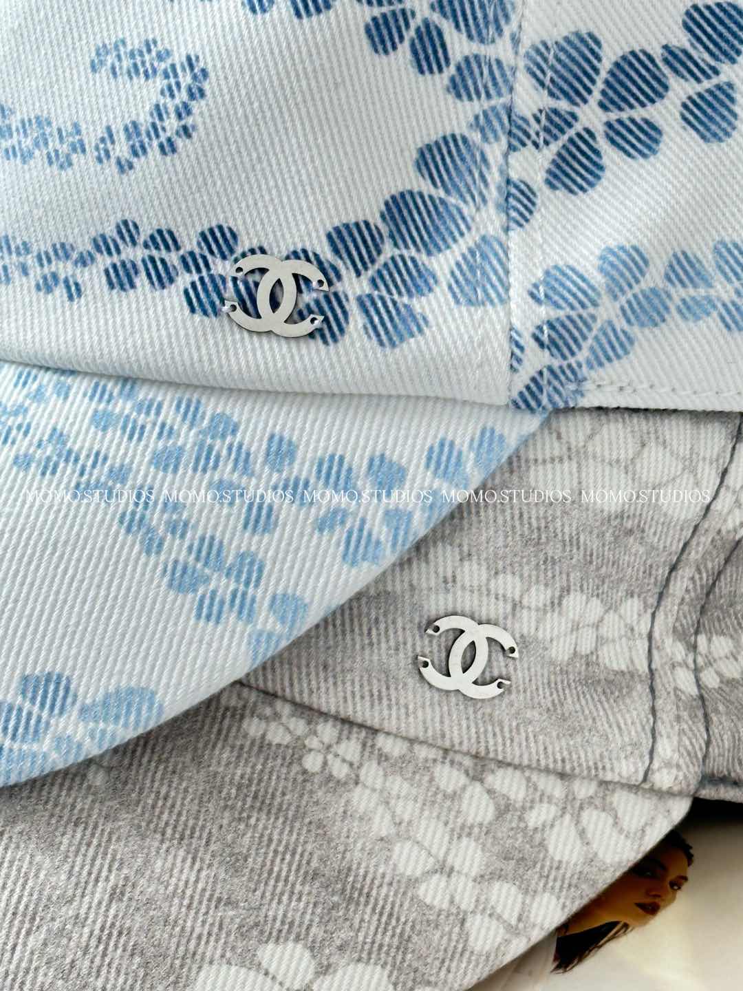 Chanel Men's and Women's Solid Color Floral Print Baseball Cap Hat #77569