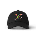 Louis Vuitton Men's and Women's Colorful Embroidered Logo Printed Solid Color Duck Tongue Cap Hat #75641