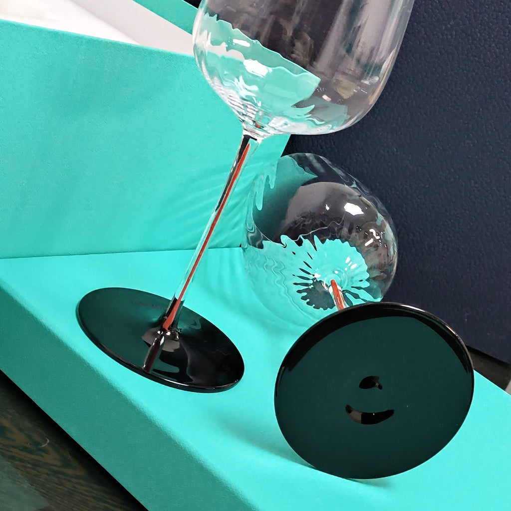 Crystal Wine Glasses Set of 2