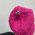 Chrome Hearts Cowhide Cross Thick Needle Cold Hat #334409
