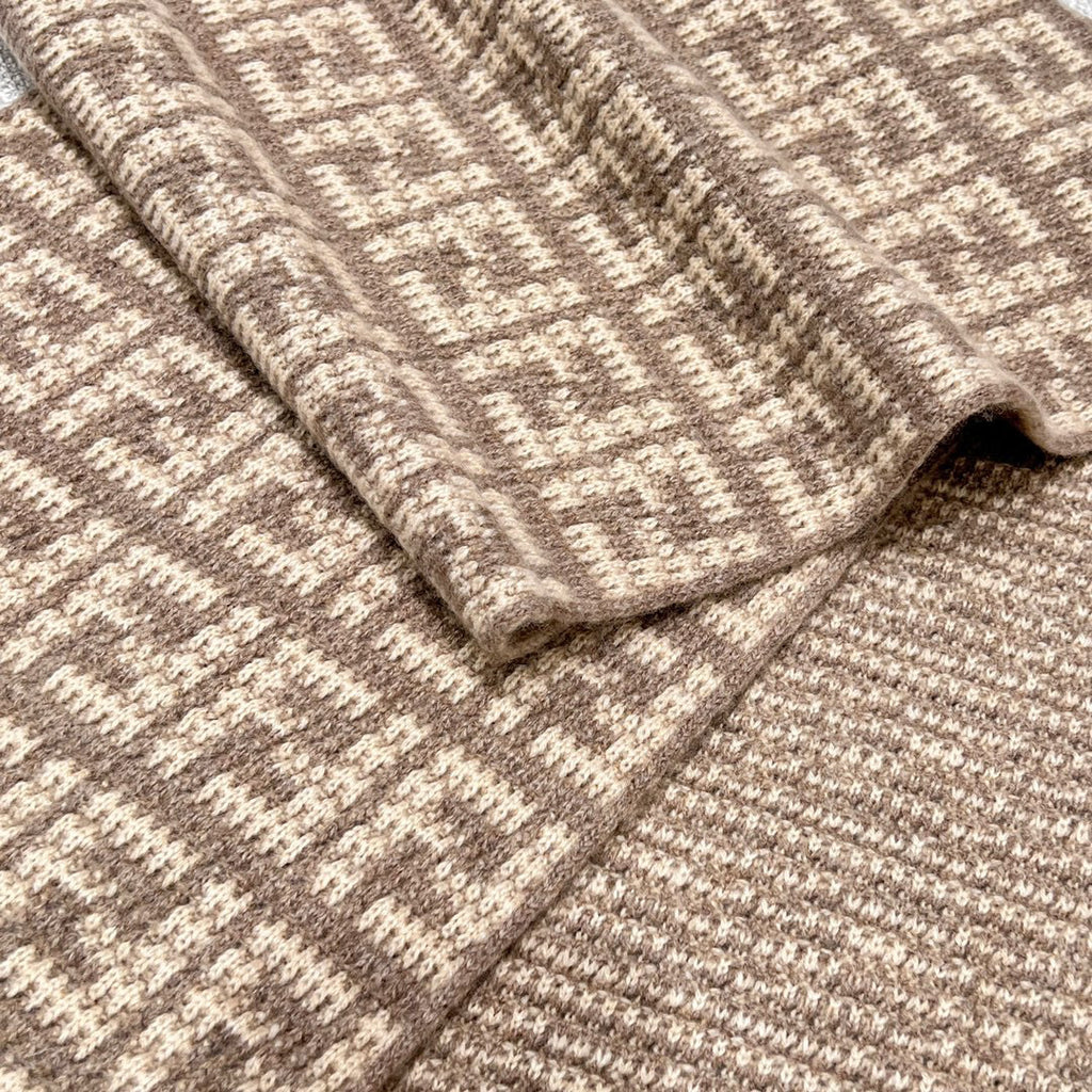 Fendi Knitted Cashmere Scarf Hat #96644