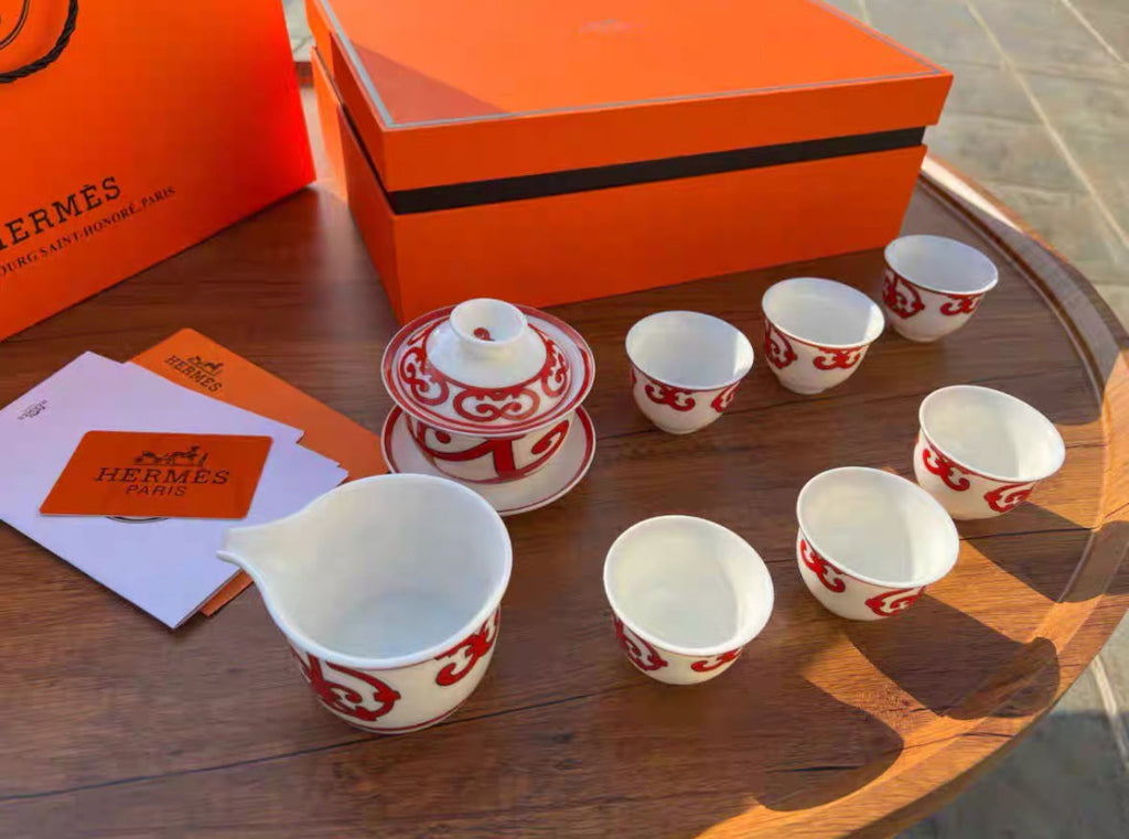 Balcon du Guadalquivir Gongfu Tea Set 8-Piece Set