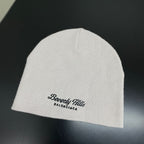 Balenciaga Men's And Women's Fall And Winter Logo Letter Printing Ribbed Knit Cotton Fleece Hat Cap #74853