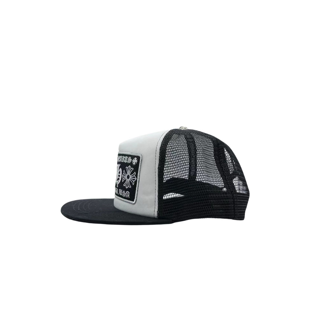 Chrome Hearts Men's Women's Black Letter Embroidered Hip Hop Baseball Cap Casual Duck Tongue Hat #71436