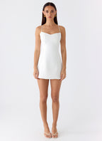 Famous Mini Dress - White