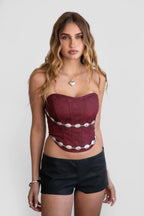 Leiah Vegan Leather Micro Shorts