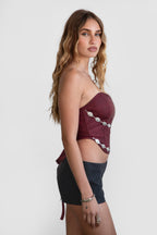 Leiah Vegan Leather Micro Shorts