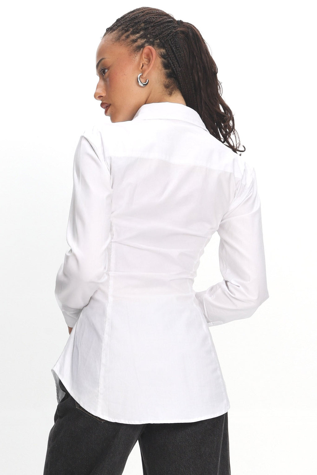 LIONESS Naomi Shirt Porcelain