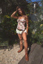 Frilli Tulle Lace Bloomer Shorts