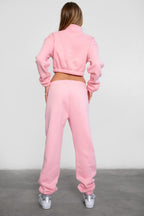 DOVE Plush Fleece High Waist Sweatpants