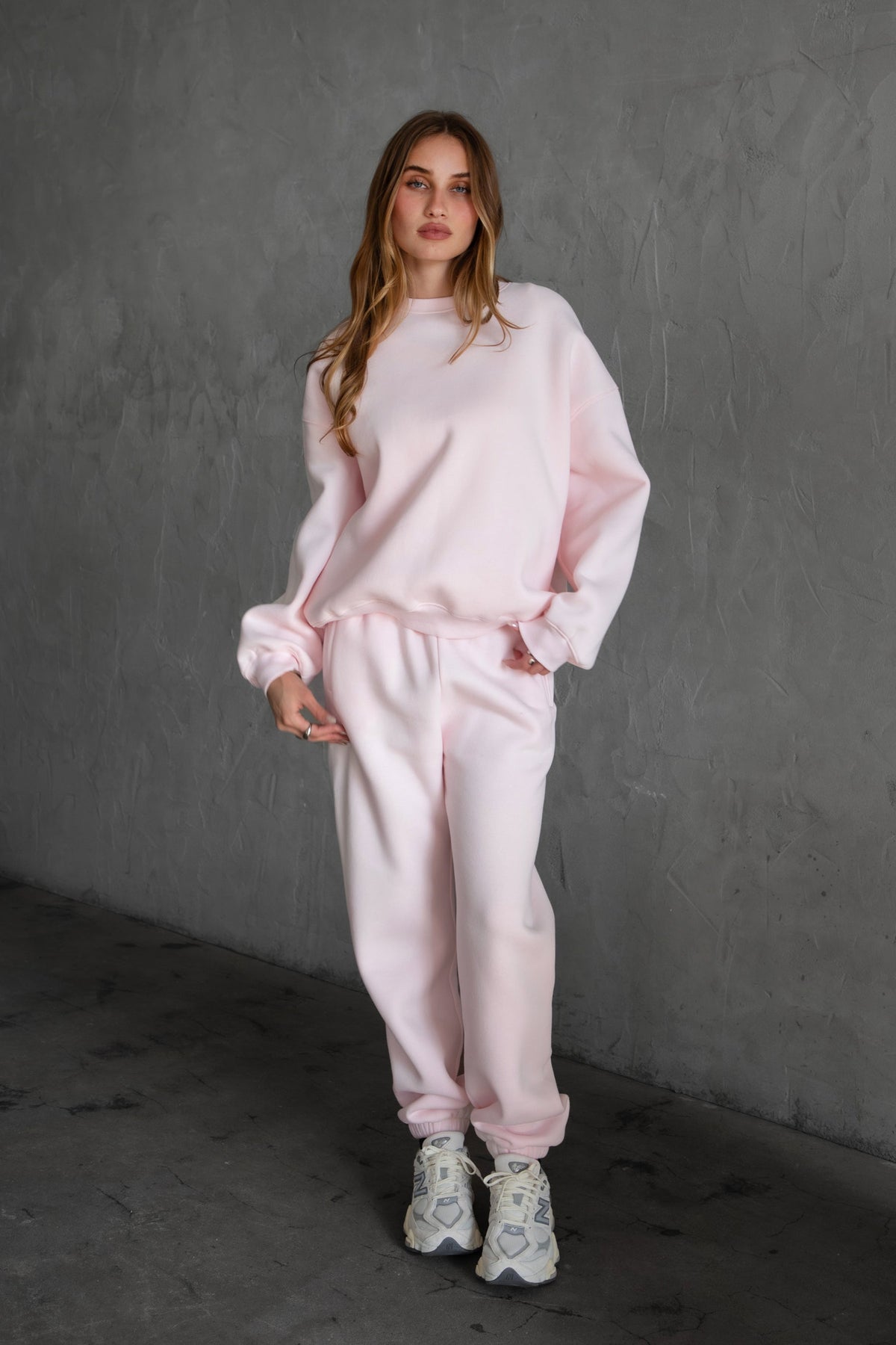 DOVE Plush Fleece High Waist Sweatpants