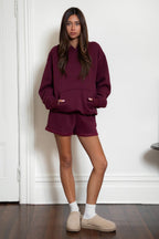 CARLY Cloud Fleece Low Rise Shorts [Partial Pre-order]