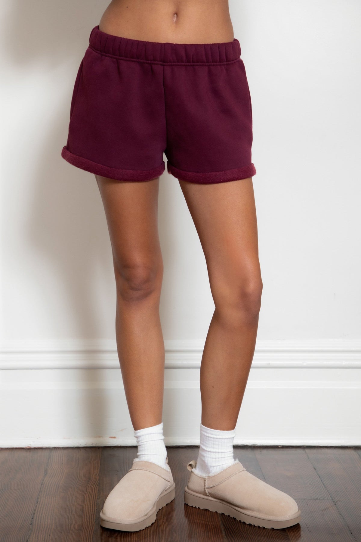 CARLY Cloud Fleece Low Rise Shorts [Partial Pre-order]