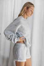 CARLY Cloud Fleece Low Rise Shorts [Partial Pre-order]