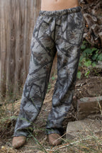 ELK Woodland Camo Cloud Fleece Wide Leg Sweatpants