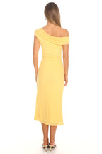 Something About You One-Shoulder Midi Dress Butter